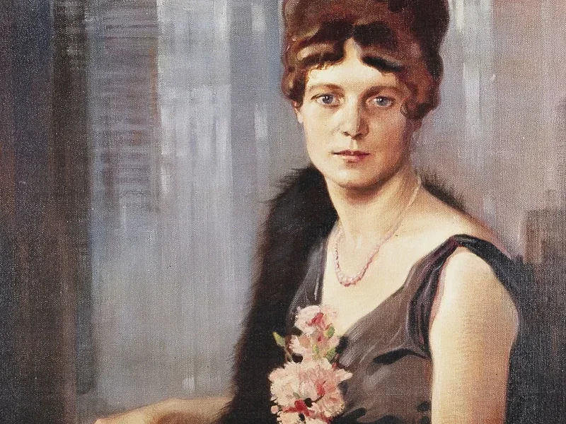 1887-Avgust Andrej Bucik - Ritratto di Ljudmila Križman Medvešček